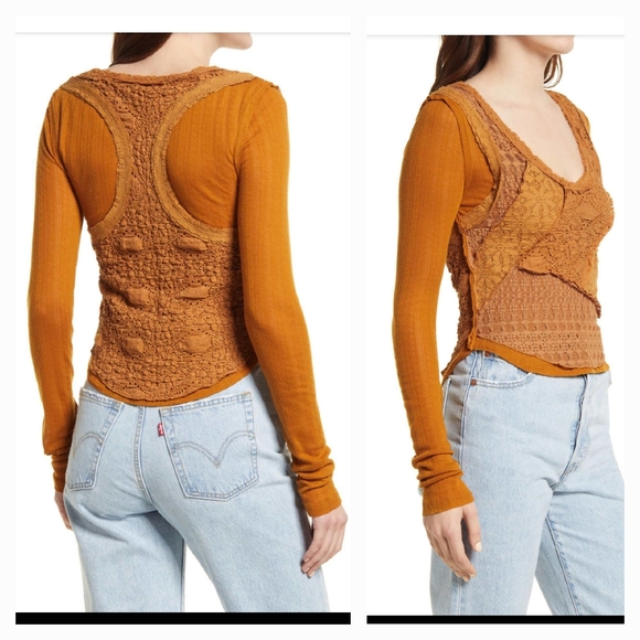 Free People Taylor Layered Looks Top - Picture 2 of 8